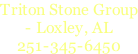 Triton Stone Group - Loxley, AL 251-345-6450